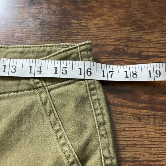 J Crew women’s factory army green stretch utility pant size 31 NEW NWT - Picture 9 of 14